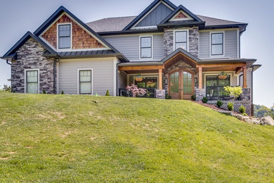 Craftsman exterior home idea in Other