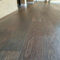 Villa in BioArchitettura - Flooring