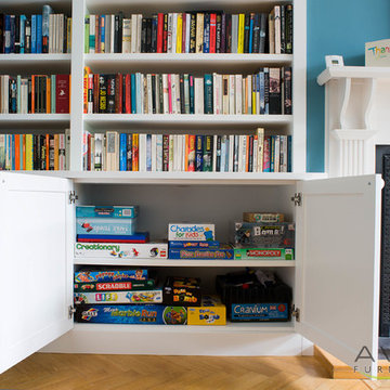Modern - Classic Alcove storage