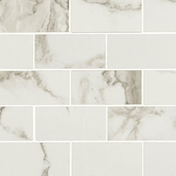 Pietra Statuario 2x4 - Mosaic Tile