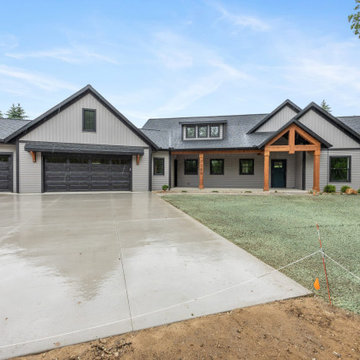 Porchwood: Multigenerational Custom Ranch with Universal Design – West Michigan