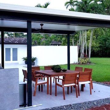 Contemporary Full Patio Remodel