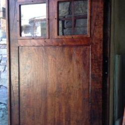 Carriage Style Wood Garage Doors - Front Doors