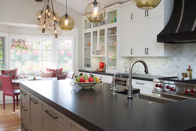 Eclectic kitchen photo in Santa Barbara