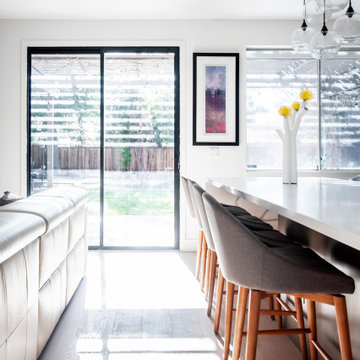 Two-Toned Contemporary Kitchen Renovation