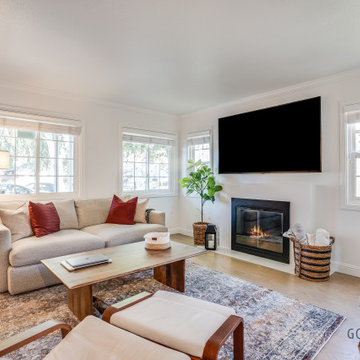 Transitional Living Room