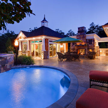 Resort Style Custom Pools with Modern Design