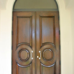 Mahogany Impact Resistant Doors - Front Doors