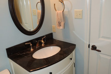 Powder room - traditional powder room idea in Other