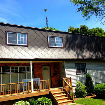 Sepia Brown Diamond Shingles