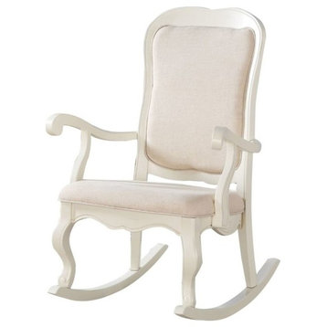 Pemberly Row Rocking Chair, Antique White