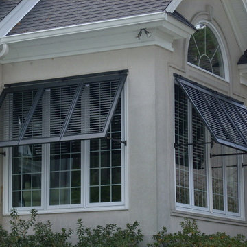 Mid Height Bahama Shutters