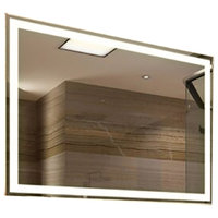 Radiant Series Inset LED Mirror, 48"x36"x1.75"