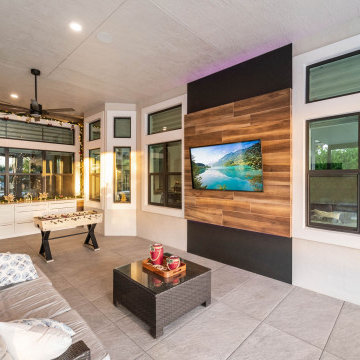 A Breathtaking Backyard Oasis In Parkland Golf & Country Club