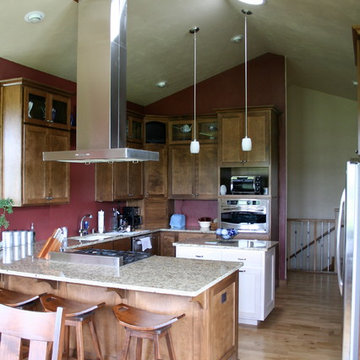 Omro Insulated Concrete Form four bedroom home with walkout lower level