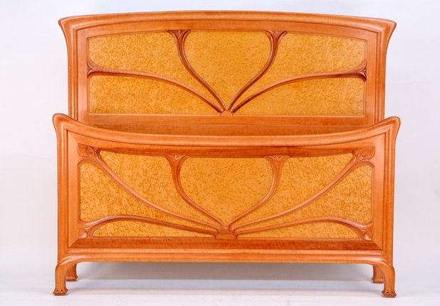 Get Gorgeous Art Deco Furniture For Less Traditional Panel Beds By Cl Phillips Fine Furniture