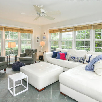All New Windows in Sunroom-Like Family Room - Renewal by Andersen NJ / NYC