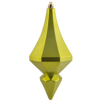 8" Lime Candy Diamond Finial 2/Bag