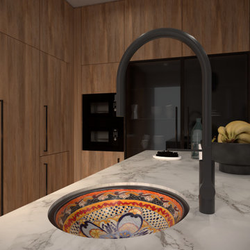Kitchen: a sink with character