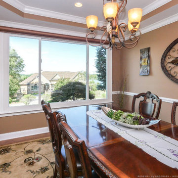 Incredible Dining Room with Large New Window - Renewal by Andersen Westchester,