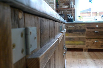 Design ideas for an urban kitchen in Sussex.