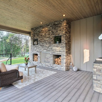 Covered Outdoor Deck - The Ascension - Super Ranch on Acreage
