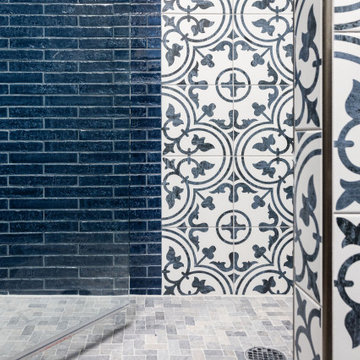 Ainslie Bathroom Revamp: Deep Blue Interiors