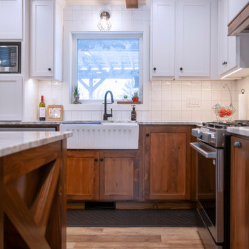 Rustic Kitchen and Ensuite Renovation