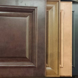 Our Showroom Displays Cabinetry and Stones - Kitchen Cabinetry
