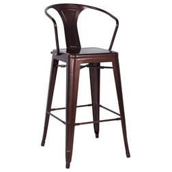 Contemporary Bar Stools And Counter Stools by Chintaly Imports