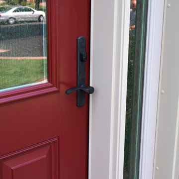 Ensemble Entry Door in Cranberry Red - Eau Claire, WI