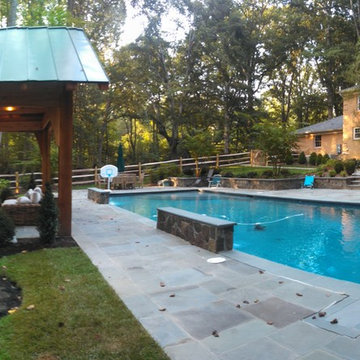 Fairfax Station Pool, Pavilion, & Fireplace