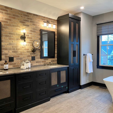 Industrial Master Bath in Blue Bell, PA