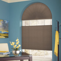 Top-down bottom-up, Cellular Shades, Arched Window Coverings - Window Treatments