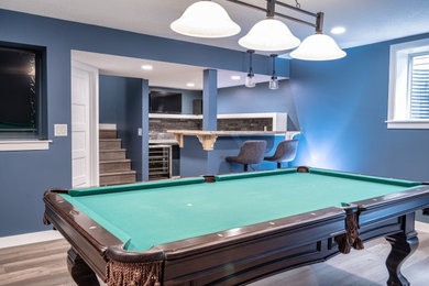 Inspiration for a family room remodel in Calgary