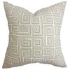 Klemens Geometric Pillow Natural 18"x18"