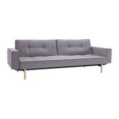 Scandinavian Sofas And Corner Innovation Living Splitback Sofa Bed Grey Size 115 X