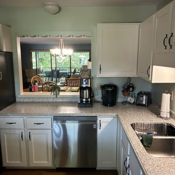 Beautiful Kitchen Transformation Through Cabinet Refacing