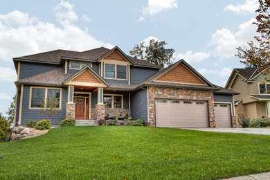 Traditional exterior home idea in Minneapolis