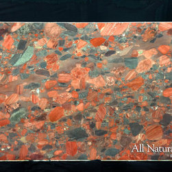 All Natural Stone - Rhodium Granite Slab - Kitchen Countertops