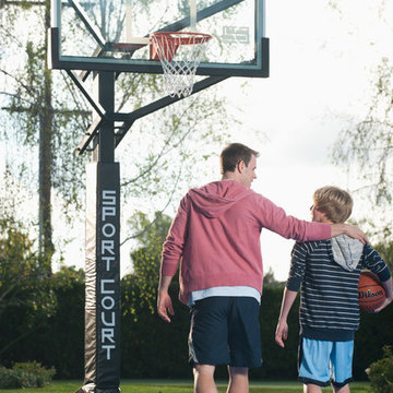Backyard Basketball Court