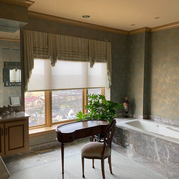 High Rise Crestron Roller Shades