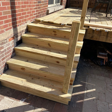 Rebuild Deck with Added Pergola