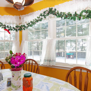 White Windows in Country-Style Dinette - Renewal by Andersen New Jersey / NYC