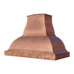 Copper Range Hood | Belle | Vogler - Range Hoods And Vents