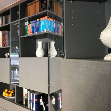 Living room Storage Solution to restore the relaxing atmosphere