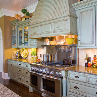 Kitchen Featuring Green Hood - Tampa, Florida