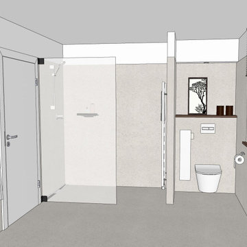 Duschbad Planung