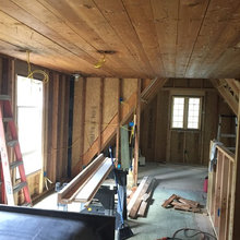 upstairs