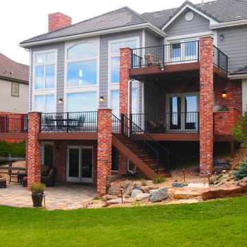 Courtland Multi-Level Deck